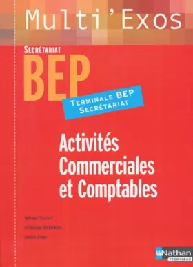 Couverture du produit · Activités commerciales et comptables, terminale BEP Secrétariat