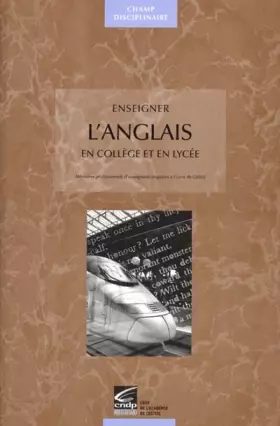 Couverture du produit · Enseigner l'anglais