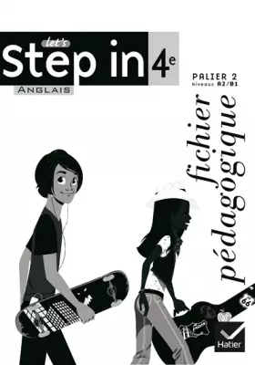 Couverture du produit · Anglais 4e Let's step in : Fichier pédagogique