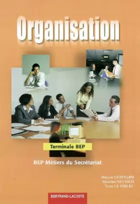 Couverture du produit · Organisation Tle BEP métiers du secrétariat