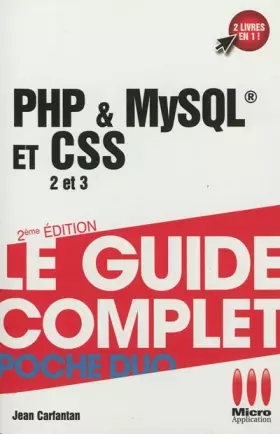 Couverture du produit · GUIDE COMPLET DUO PHP MYSQL ET CSS