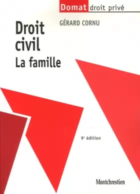 Couverture du produit · Droit civil : La famille