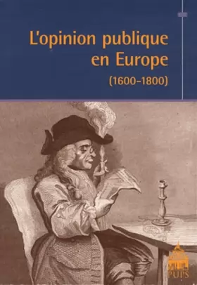 Couverture du produit · L'opinion publique en Europe : (1600-1800)
