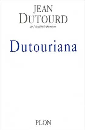 Couverture du produit · Dutouriana