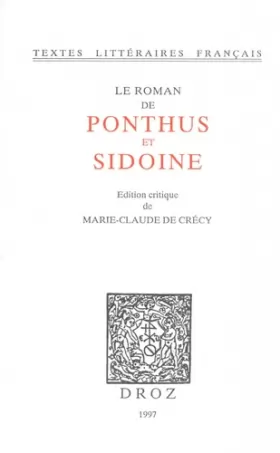 Couverture du produit · Pontus et la belle Sidoine
