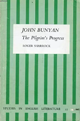 Couverture du produit · John Bunyan: "The pilgrim's progress." (Studies in English literature)
