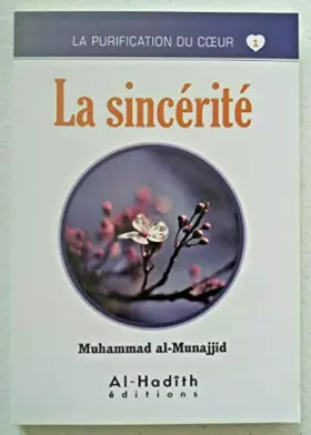 Couverture du produit · La sincérité