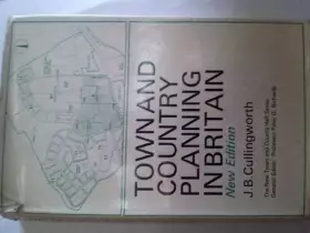Couverture du produit · Town and Country Planning in Britain