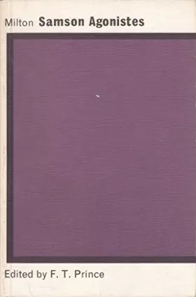 Couverture du produit · Samson Agonistes