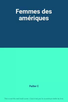 Couverture du produit · Femmes des amériques