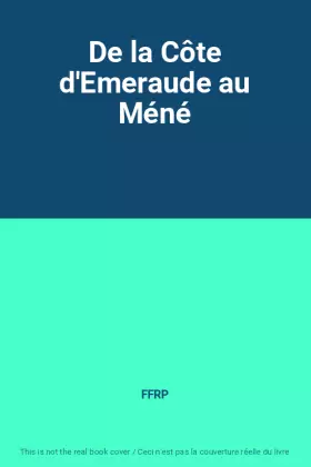 Couverture du produit · De la Côte d'Emeraude au Méné