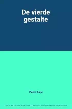 Couverture du produit · De vierde gestalte