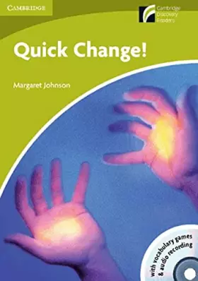 Couverture du produit · Quick Change! Level Starter/Beginner with CD-ROM/Audio CD