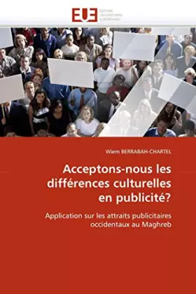 Couverture du produit · Acceptons-nous les différences culturelles en publicité?