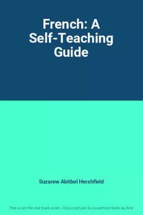 Couverture du produit · French: A Self-Teaching Guide