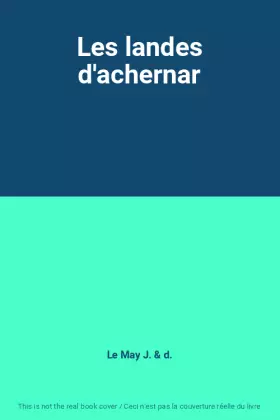 Couverture du produit · Les landes d'achernar