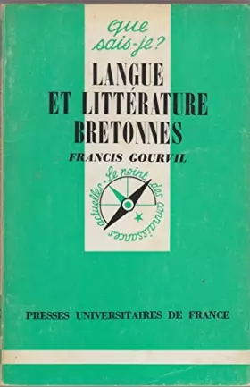 Couverture du produit · Langue et littérature bretonnes (Que sais-je)