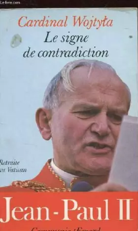 Couverture du produit · Le Signe de contradiction