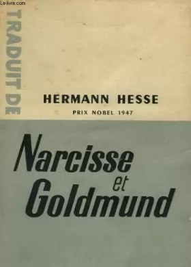 Couverture du produit · Narcisse et Goldmund