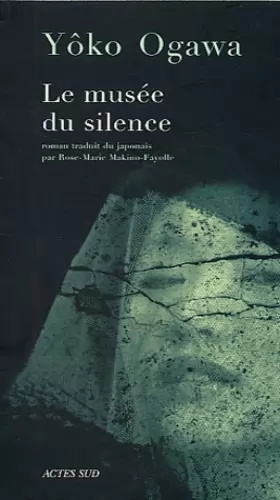 Couverture du produit · Le Musée du silence