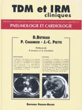 Couverture du produit · TDM et IRM cliniques : Pneumologie et cardiologie