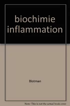 Couverture du produit · Biochimie de l'inflammation