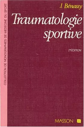 Couverture du produit · Traumatologie sportive