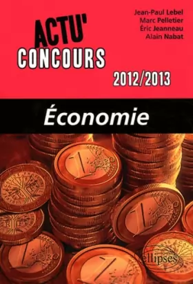 Couverture du produit · Economie 2012-2013