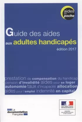 Couverture du produit · Guide des aides aux adultes handicapés - 2e édition