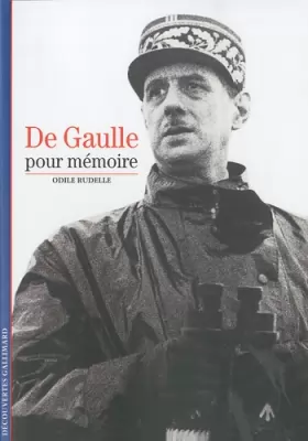 Couverture du produit · De Gaulle, pour mémoire