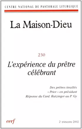 Couverture du produit · Maison-Dieu 230 - L'expérience du prêtre célébrant