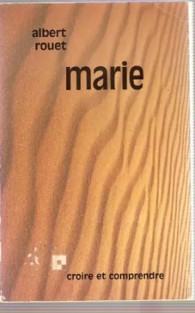 Couverture du produit · Marie