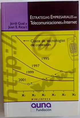 Couverture du produit · Estrategias empresariales en telecomunicaciones e internet