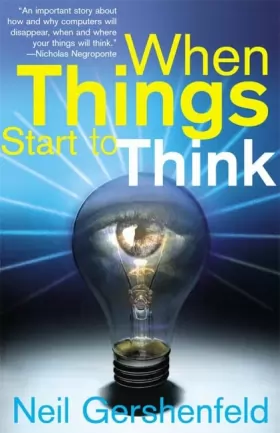 Couverture du produit · When Things Start to Think