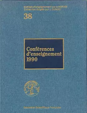 Couverture du produit · Conferences d'enseignement 1990