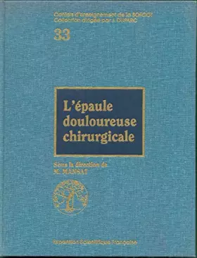 Couverture du produit · L'epaule douloureuse chirurgicale