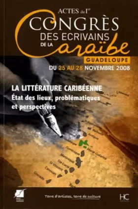 Couverture du produit · La littérature Caribeenne - Actes 1er congrès des écrivains de la Caraibe