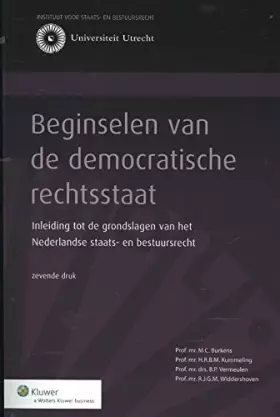 Couverture du produit · Beginselen van de democratische rechtsstaat