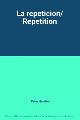 Couverture du produit · La repeticion/ Repetition