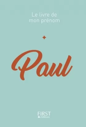 Couverture du produit · Le Livre de mon prénom - Paul 47