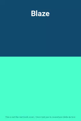 Couverture du produit · Blaze