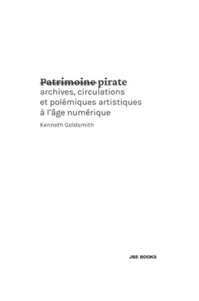 Couverture du produit · Patrimoine pirate