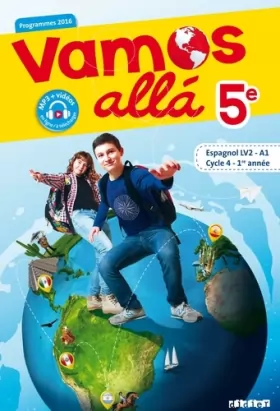 Couverture du produit · Vamos allá 5e - Cycle 4, 1ere année - Espagnol LV2 (A1) - Manuel de l'élève