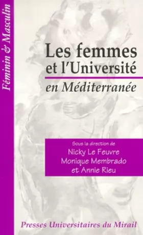 Couverture du produit · Les femmes et l'université en Méditerranée