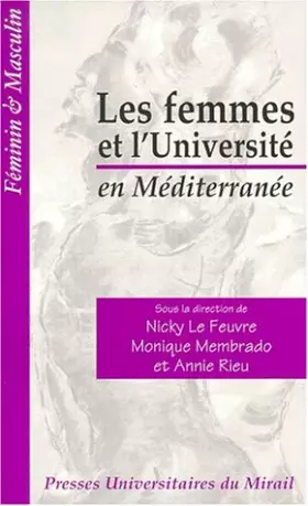 Couverture du produit · Les femmes et l'université en Méditerranée