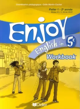 Couverture du produit · Enjoy English in 5e : Workbook