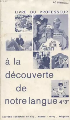 Couverture du produit · 4e/3e ae maitre - a la découverte de notre                                                    102296