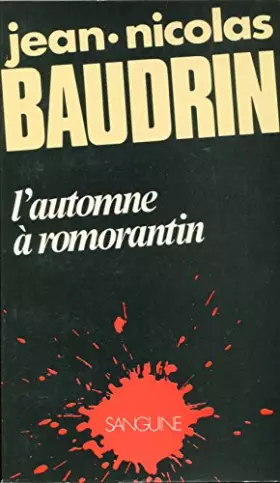 Couverture du produit · L'Automne à Romorantin (Sanguine)