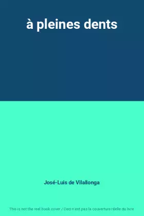 Couverture du produit · à pleines dents