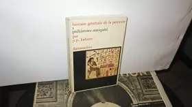 Couverture du produit · Histoire générale de la peinture 1 Préhisoire. antiquité